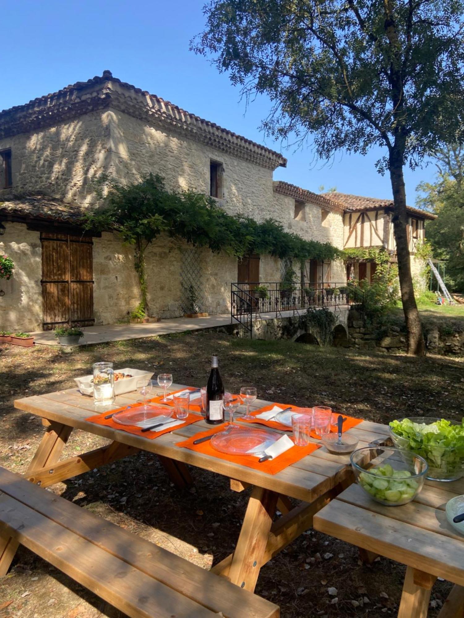 Gite Le Moulin Samsara Homps  Bagian luar foto
